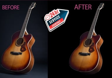 I will remove background & retouching