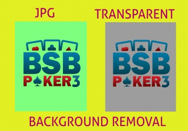 I will convert JPG. PDF to transparent png