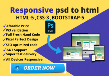 Psd to html,  xd to html,  AI to html,  psd to bootstrap