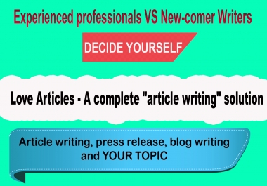 I will manually write 500 words engaging content and high quality seo article or blog post