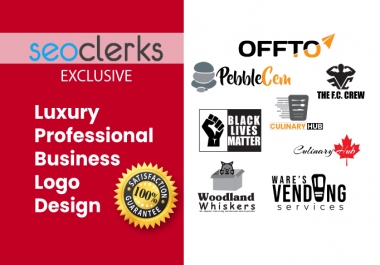 I Will Create Luxury Professional Business Logo Design.
