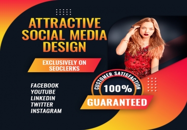 I will design attractive social media kit.