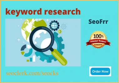 do best SEO keyword research and competitor analysis