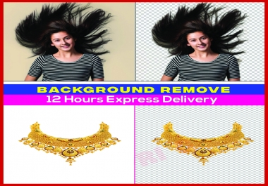 I will do background removal professionally