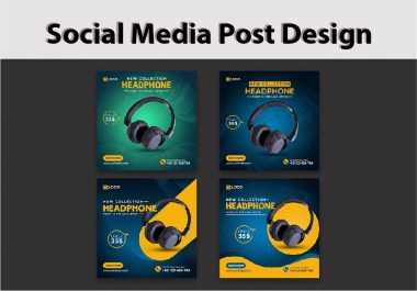 I will create social media post for you