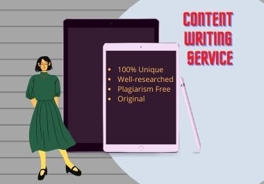 I will be your SEO friendly content writer- 500 words