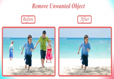 Remove object or person from any photo Perfectly
