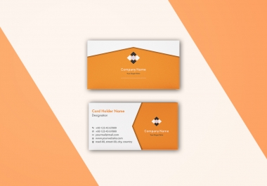 I will make a corporate business card design