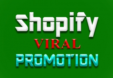 i will promote your shopify, etsy to rank on 1st page
