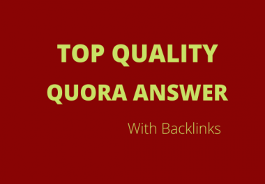 Promote your website with highly 20 Quora answers