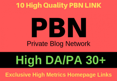 10 PBN Links Service Premium Solution To Boost Your Rankings Fast
