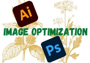 I will do image optimization & editing