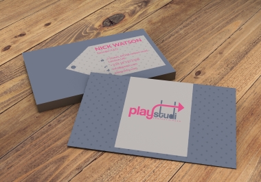 I will design minimal and unique business card for you