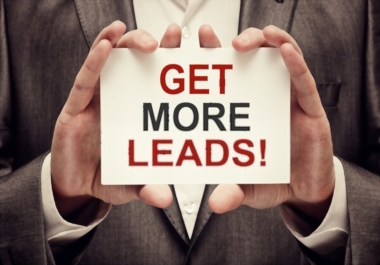 I will do targeted b2b and b2c lead generation for your business
