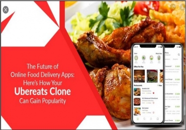 I will develop a food delivery app,  grocery delivery app,  fast food delivery app