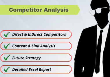 I will Do Comprehensive SEO Competitor Analysis