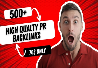 I Want Rank website by creating 500+ white hat SEO HQ backlinks Manually