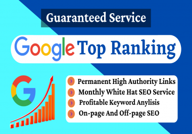 Rank Website on Google 1st Page Guaranteed,  Backlinks Only Boost Your Website