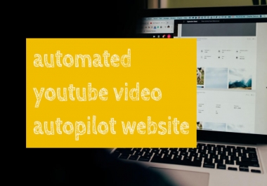 I will setup automated youtube video website for passive income