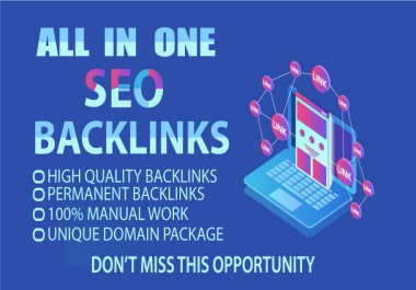 Quickly rank your website with my all in one backlink packages