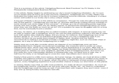 Experienced and Proficient Article Writer