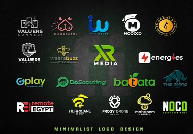 i will design professional minimalist logo