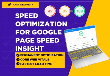 I will increase WordPress speed optimization for google pagespeed insight