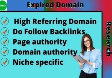 I will research best expired domain