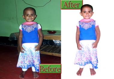 I will do any image background removal service within 24 hour