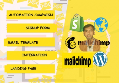 I will create a responsive Mailchimp email template,  campaign