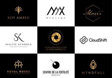 I will design a professional,  unique,  modern,  minimalist and luxury logo