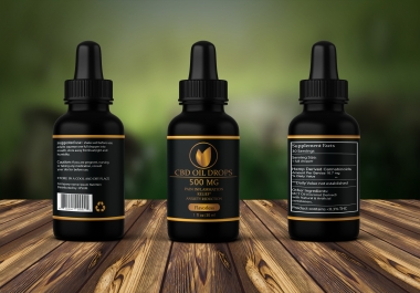 I will create label design,  cbd label,  hemp label,  bottle label and product packaging