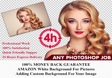 I will do 5 images background removal professionally