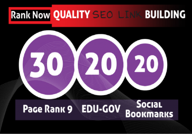I will build 200 premium edu gov SEO friendly backlinks for top google Rank