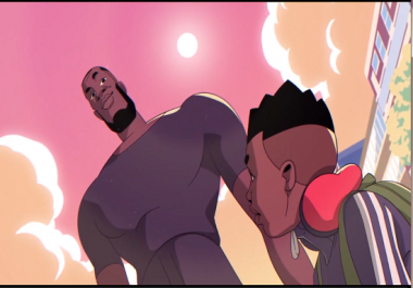 I will create 2d character animation