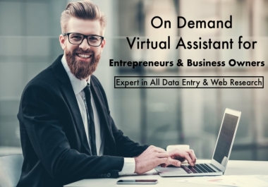 I will be your virtual assistant on demand