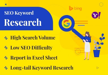 I will do Excellent SEO Keyword Research