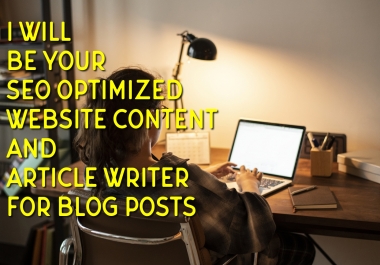 SEO friendly website contents and blog posts copywriting