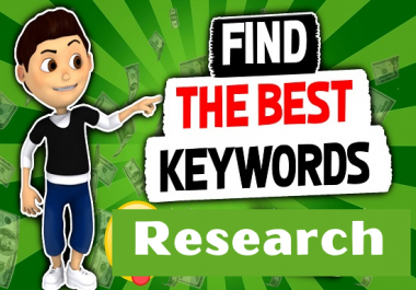 i will do best long tell SEO keyword research and competitor analysis