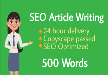 Get 500 Words High Quality Content On Any Topic