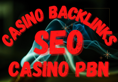 400+ PREMIUM CASINO PBN Back-link homepage web 2.0 with high DA/PA on your website