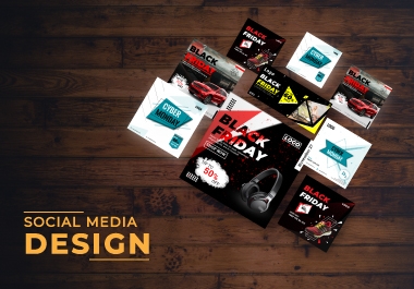 I will professionally create social media post,  cover and story template design.