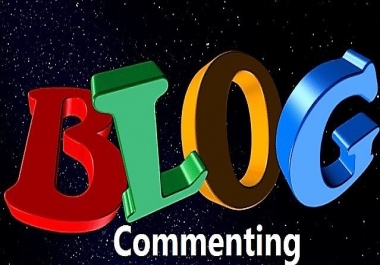 I will do blog commenting for off page SEO