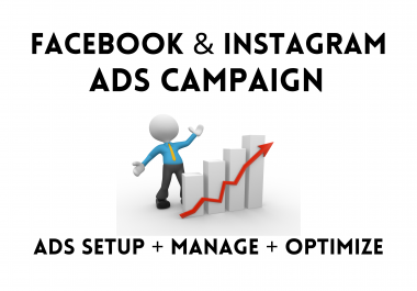 I will be your facebook ads campaign manager for your business or service
