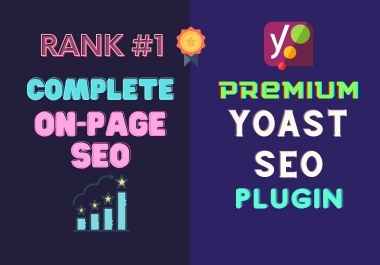Complete WordPress On-Page SEO with Site Speed Optimization 5 pages