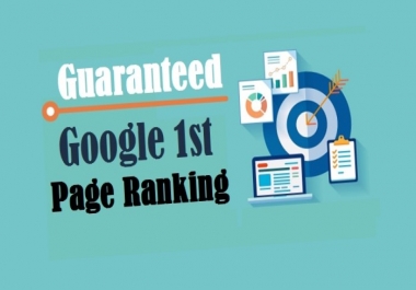 I will do rank your website google 1st using white hat trusted SEO backlinks