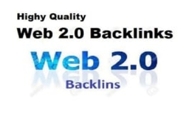 I will create high authority 30 web2.0 Backlinks