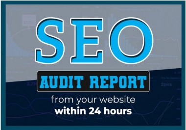 I will professionally audit your website and provide a site SEO audit report