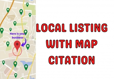 225 Best LOCAL LISTING with MAP CITATIONS for boosting your local business so fast.
