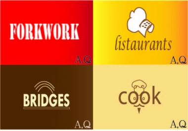 will be your CREATIVE UNIQUE and MODERN logo designer
